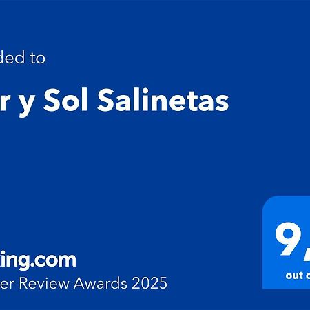 Апартаменты Mar Y Sol Salinetas Тельде Экстерьер фото